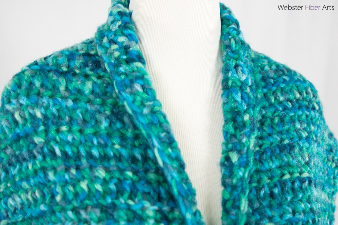 Waiting on Waves Handmade Wrap | Webster Fiber Arts | Etsy