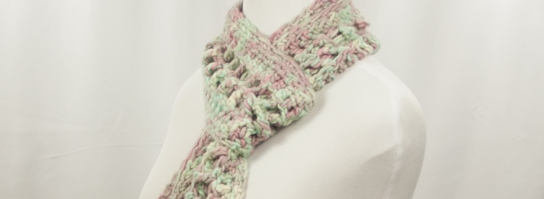 Frosty Windows Scarf | Webster Fiber Arts