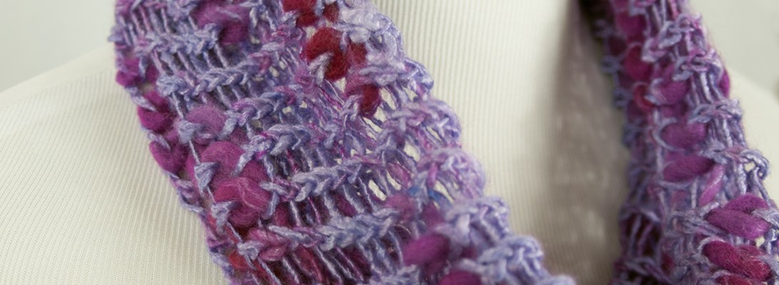 Picking Irises Cowl | Webster Fiber Arts