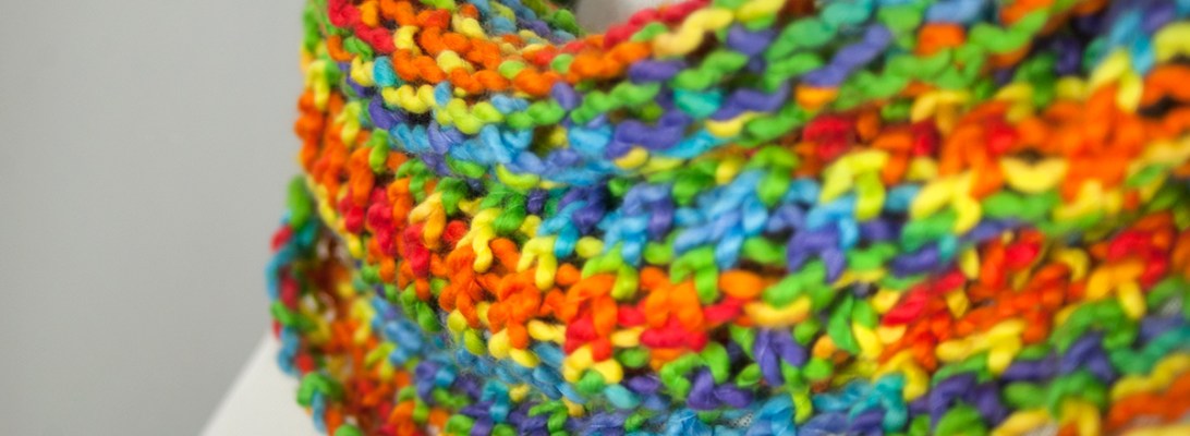 Roy G Biv Cowl | Webster Fiber Arts