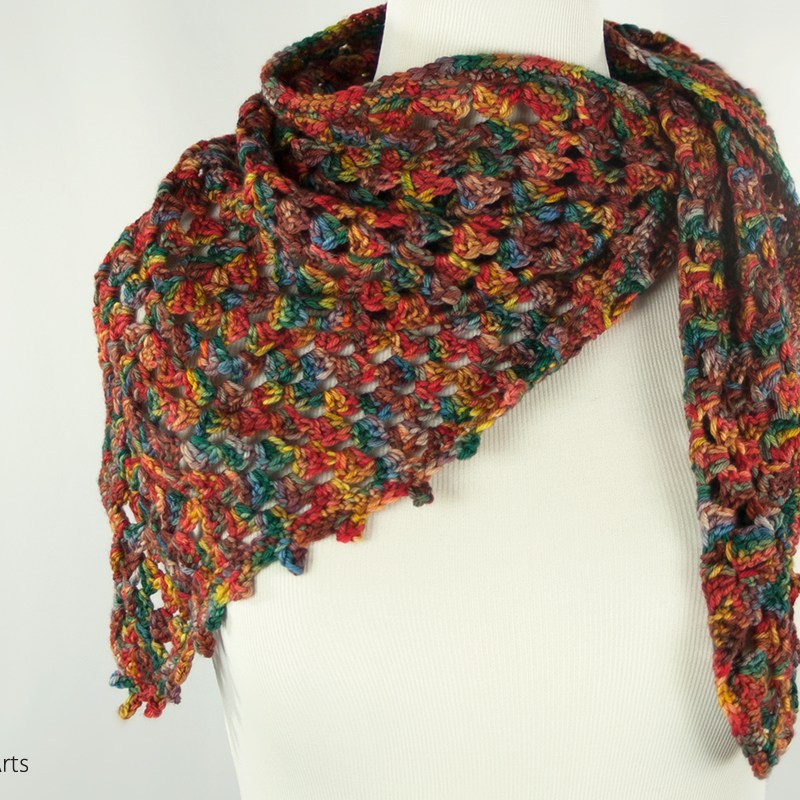 I Hope Shirley Approves Handmade Shawl | Webster Fiber Arts | Etsy