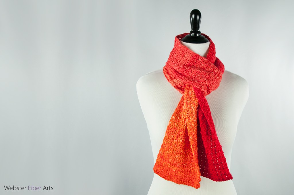 Heat Miser Handmade Scarf | Webster Fiber Arts | Etsy