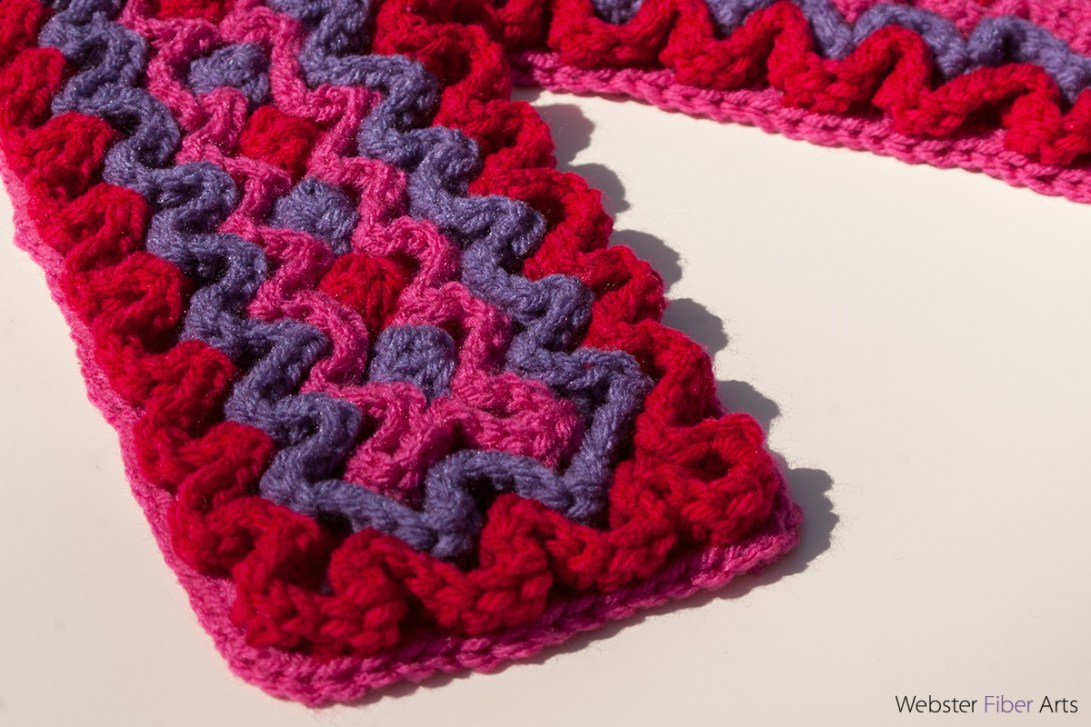 Skipping Stones Strip Close Up | Webster Fiber Arts