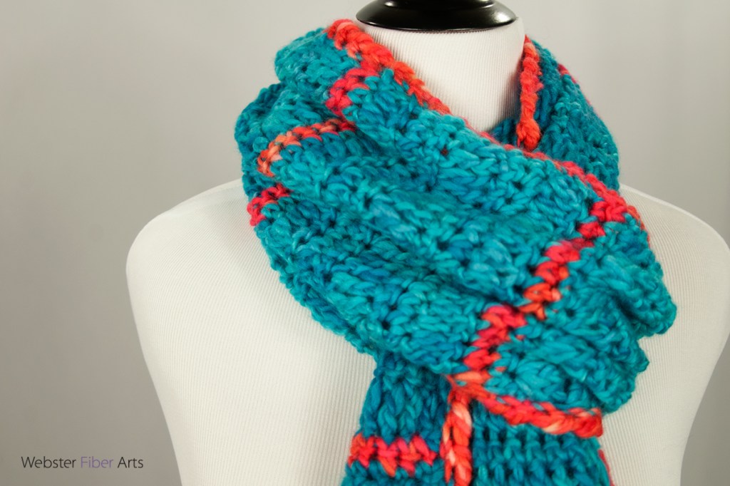 Electric Youth Handmade Wrap | Webster Fiber Arts | Etsy