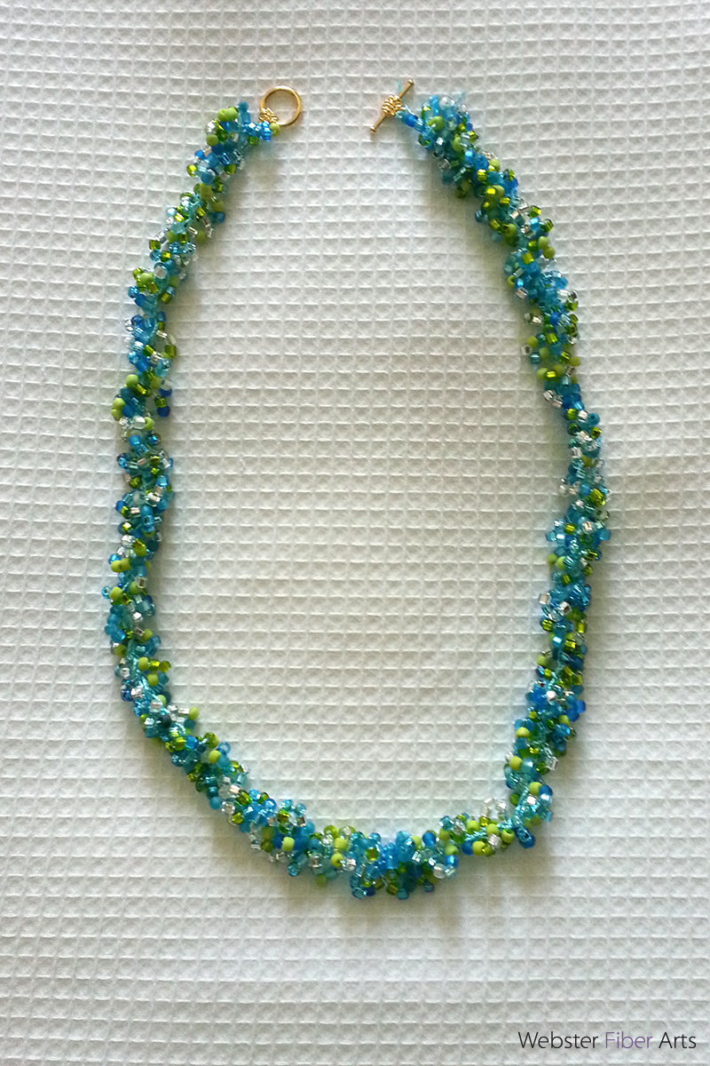 Double Helix Necklace | Webster Fiber Arts