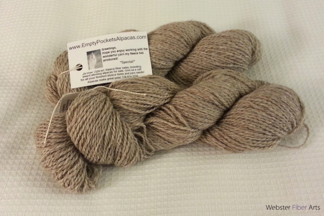 Yarn from Empty Pockets Alpacas | Webster Fiber Arts