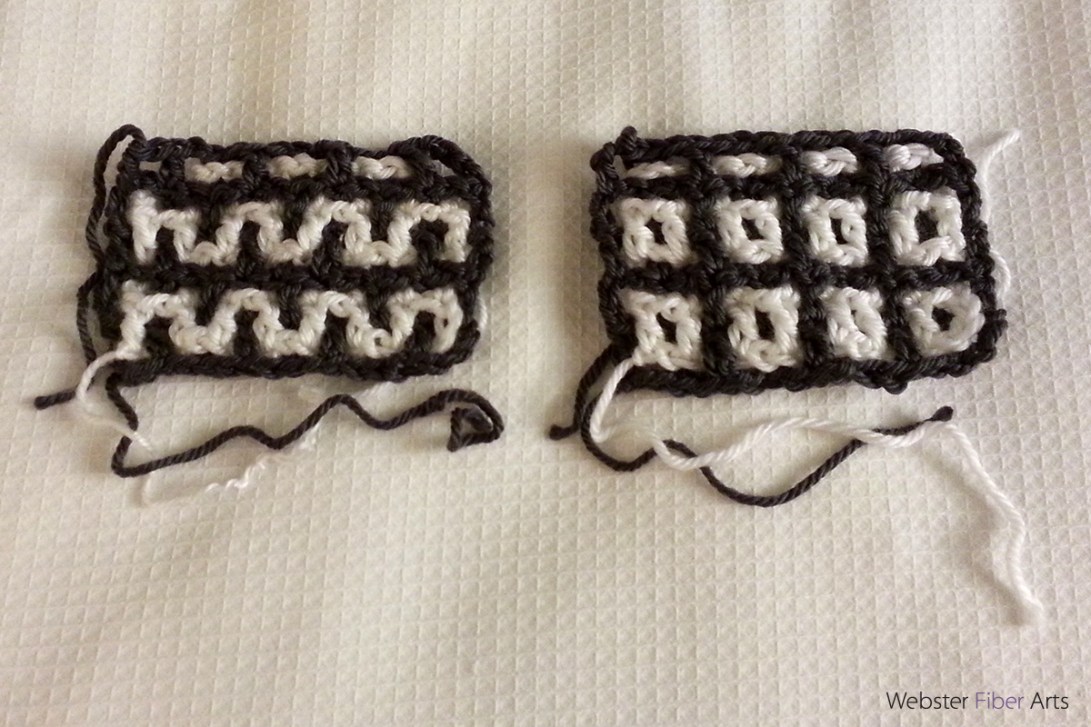 Intermeshing Swatches | Webster Fiber Arts