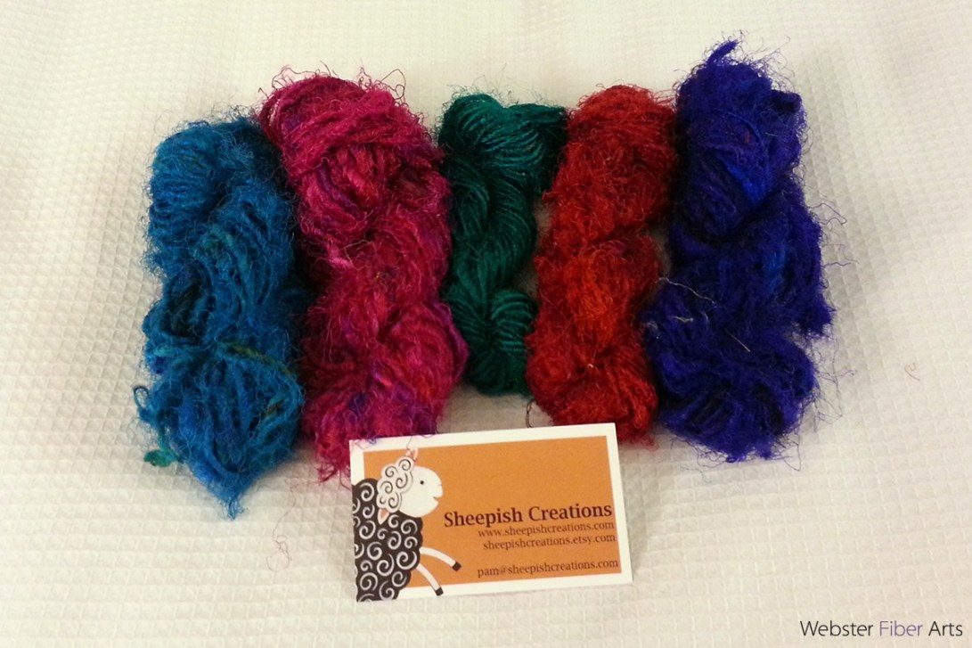 Mini Silk Skeins from Sheepish Creations | Webster Fiber Arts