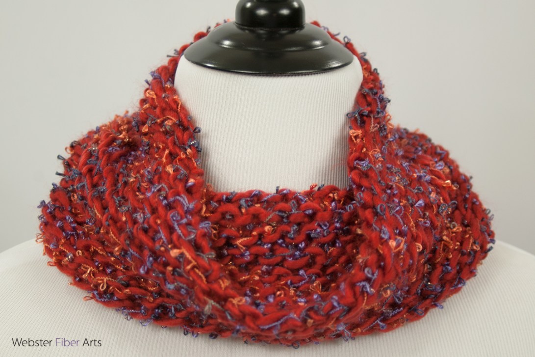 Autumn Palace Handmade Cowl | Webster Fiber Arts | Etsy