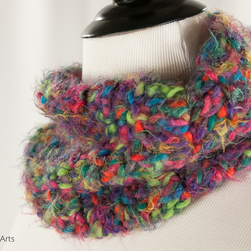 New Piece: Furry Little Monsters Cowl | Webster Fiber Arts