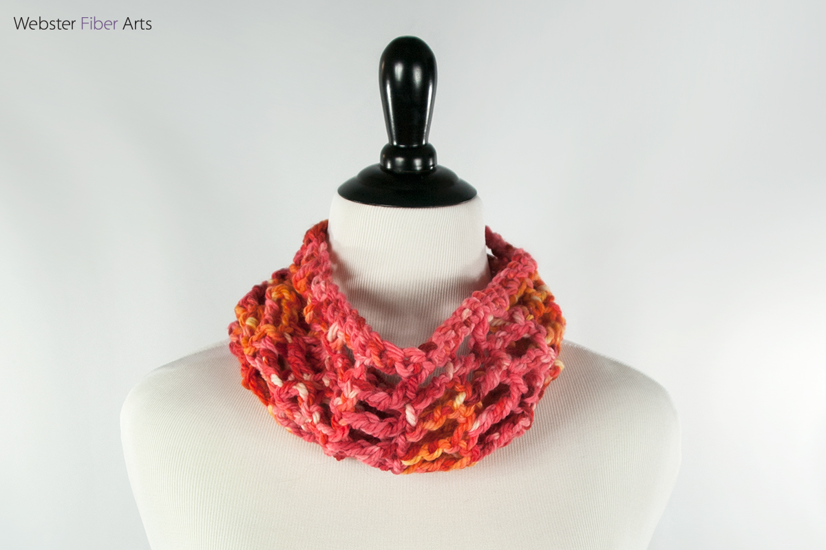 Kool-Aid Handmade Cowl | Webster Fiber Arts | Etsy