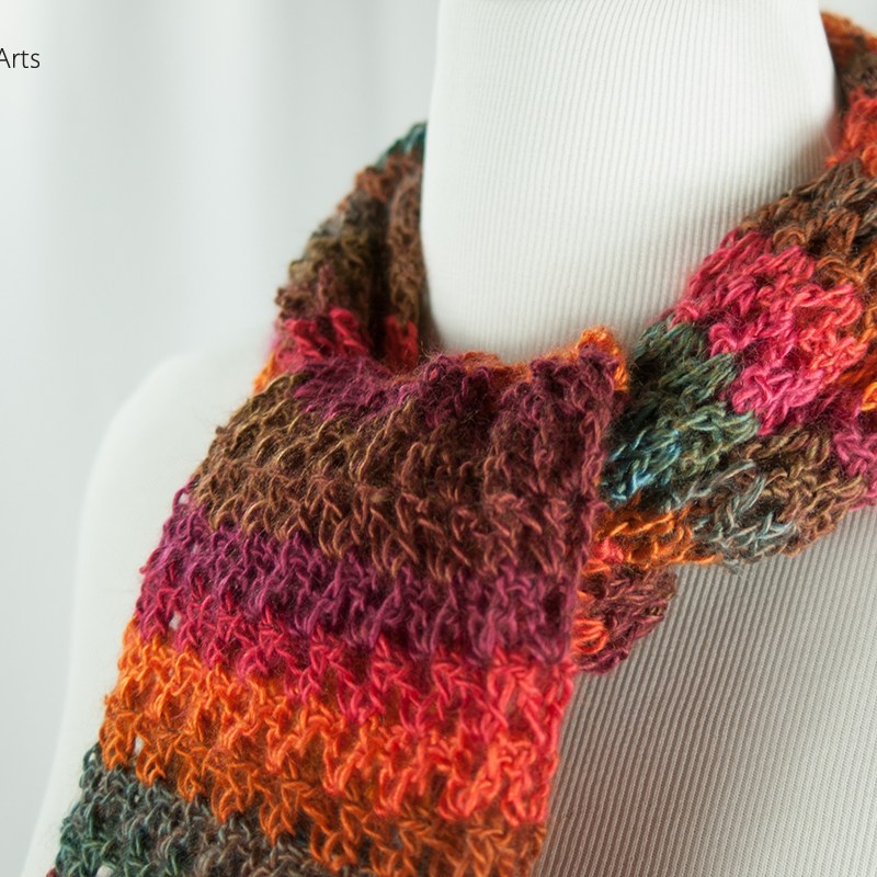 Hayride Handmade Scarf | Webster Fiber Arts | Etsy