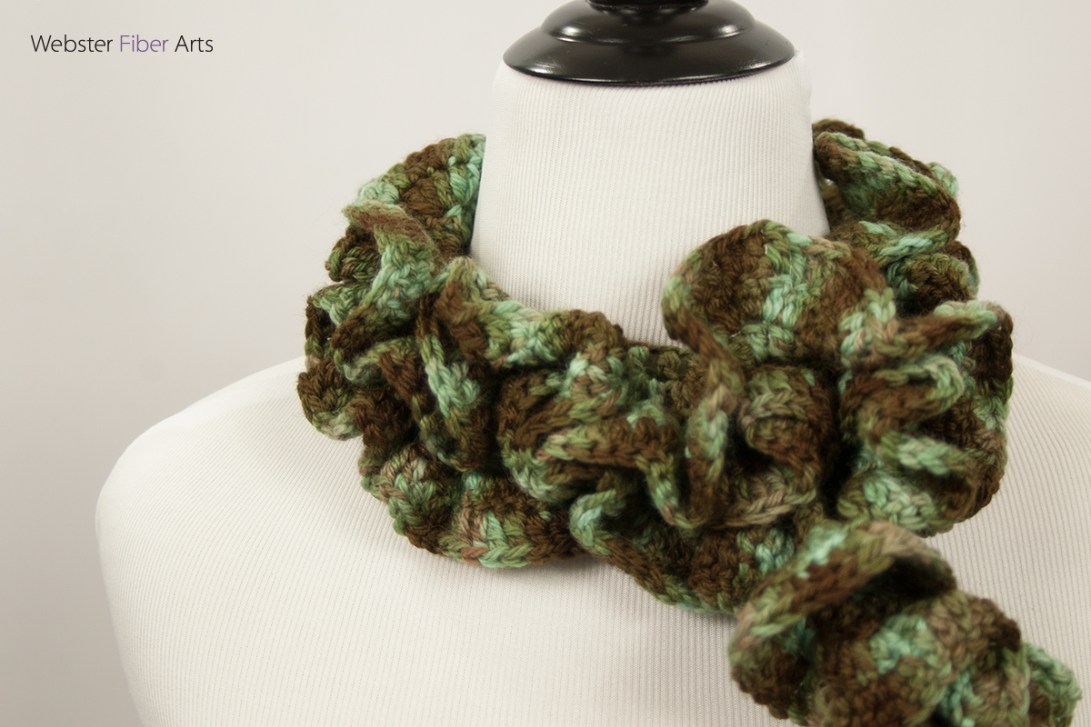 Meandering Moss Handmade Scarf | Webster Fiber Arts | Etsy