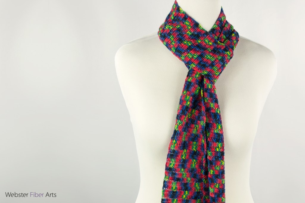 Parade Day Handmade Scarf | Webster Fiber Arts | Etsy