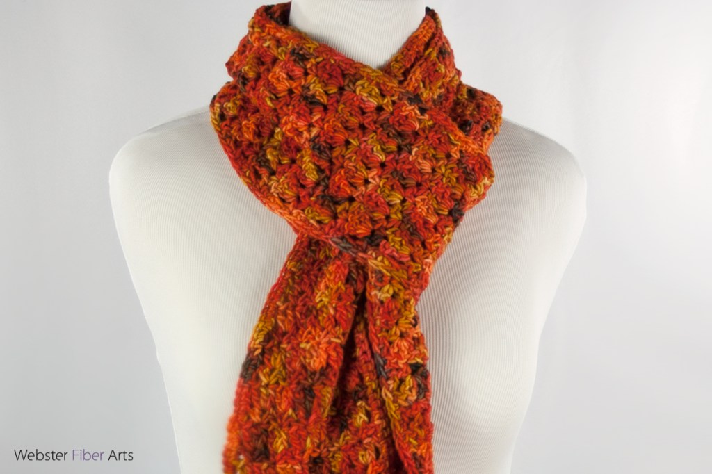 Tigerlilies Handmade Scarf | Webster Fiber Arts | Etsy