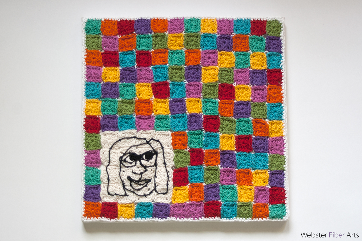 I Live in a Granny Square World | Annie Webster | Webster Fiber Arts