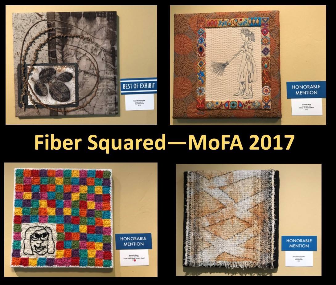 Fiber Squared - MoFA 2017 photo by Jane Olson Glidden | Webster Fiber Arts