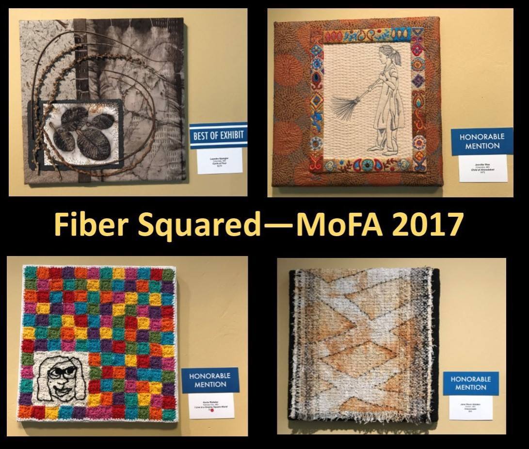Fiber Squared - MoFA 2017 photo by Jane Olson Glidden | Webster Fiber Arts