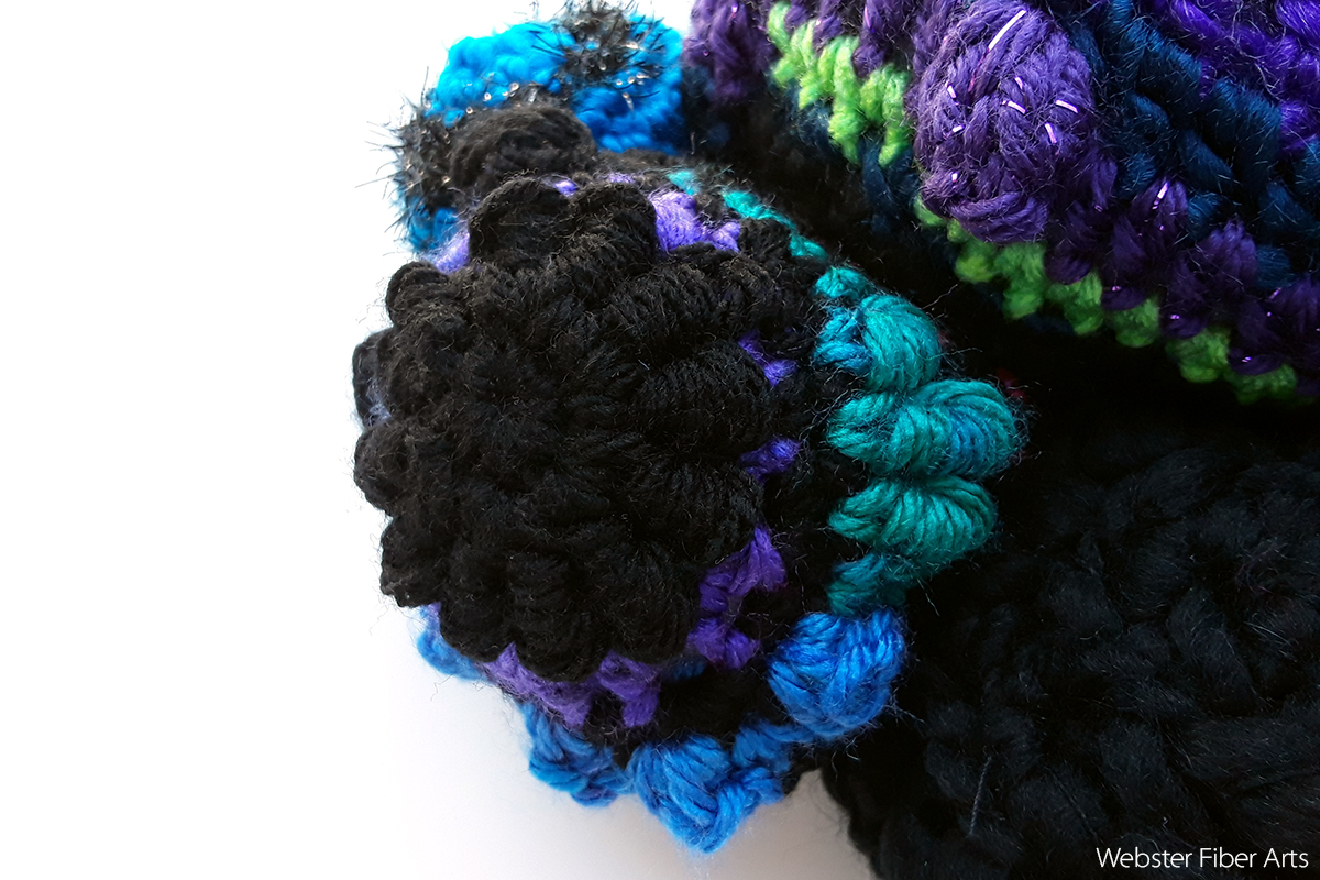 The Universe Favors Spheres Detail 2 | Annie Webster | Webster Fiber Arts